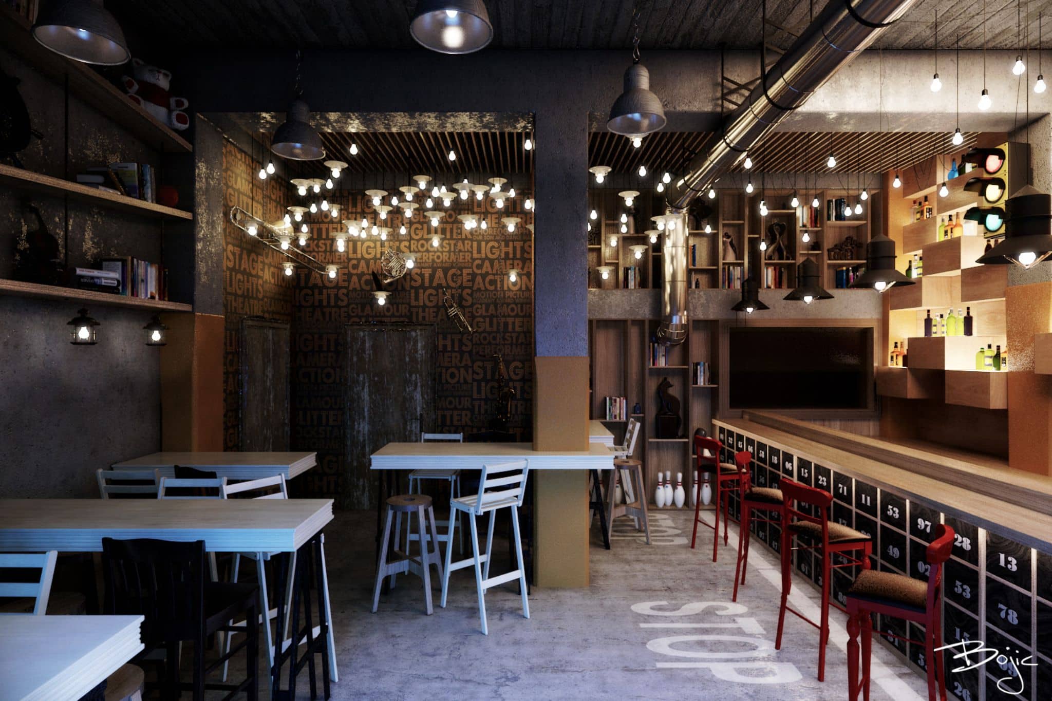 Sai lầm phổ biến khi thiết kế quán cafe rustic